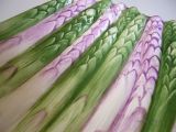 Klicken um zu vergrößern (03) tiefe Spargel Servierplatte 32x20x6