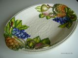 (06) große ovale Obstschale 48x37