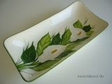 (02) rechteckige Calla Servierschale 32x17