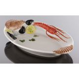 (15) Fischplatte- Schale 43x27
