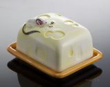 (15) Butterdose mit Maus "Formaggio" f&uuml;r 125gr. Butter 11,5x7,5