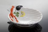 (07) La Conchiglia, kleine Muschel Beistellschale 22x18