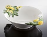 (17) runde Zitronenschale "Limoni" 20x6