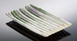 (01) Spargel Servierplatte 32x20