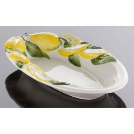 (14) ovale Zitronenschale 29x18