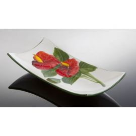 Klicken um zu vergrößern (04) rechteckige Anthurie Servierschale 30x14