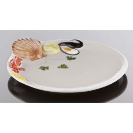 Klicken um zu vergrößern (17) Fischteller rund 30x3