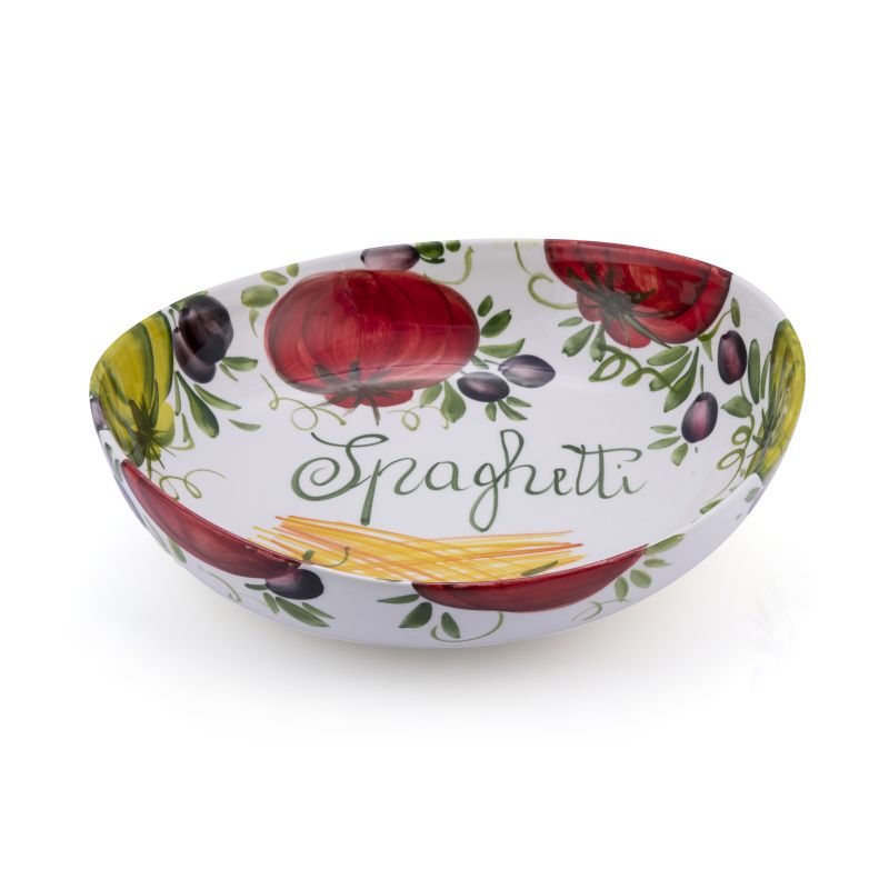 70b) Pasta Schale asymetrisch 29x26x6/8, 22,50 €