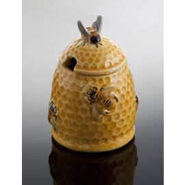 (30) klassischer Honigtopf mit Biene 0,25l