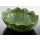 (06) große ovale Salat- Schale- Schüssel grün 31x26x9