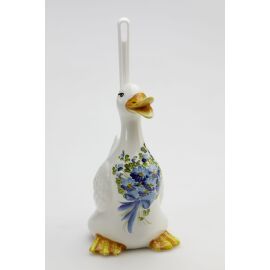 SET - Enten Bürstengarnitur blaue Blumen