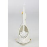 SET - Enten Bürstengarnitur blaue Blumen