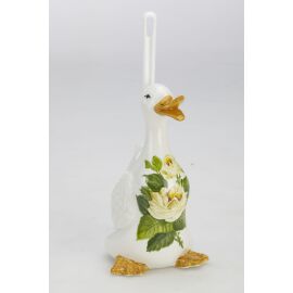 SET - Enten Bürstengarnitur Rosen weiße Rosen