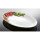 (10A) große ovale Tomatenplatte "Rosso/Verde" 40x26