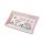 (30) rechteckige Flamingo Platte/ Teller 26x15