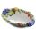Ovale mediterrane Obstschale 33x25 II-Wahl