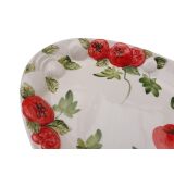 (31b) ovale Tomaten-/Capreseplatte "Toscana" 31x20