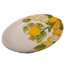 (08D) ovale Servierschale "elite" 30x20x3,5