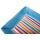 (04D) Streifen Servierplatte 26x15x,2,5 Türkis