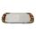 rechteckige lange Beerenplatte 41x15 cm II-Wahl