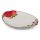 (17a) ovale Tomaten- Caprese Servierplatte "Pomodoro" 32x24